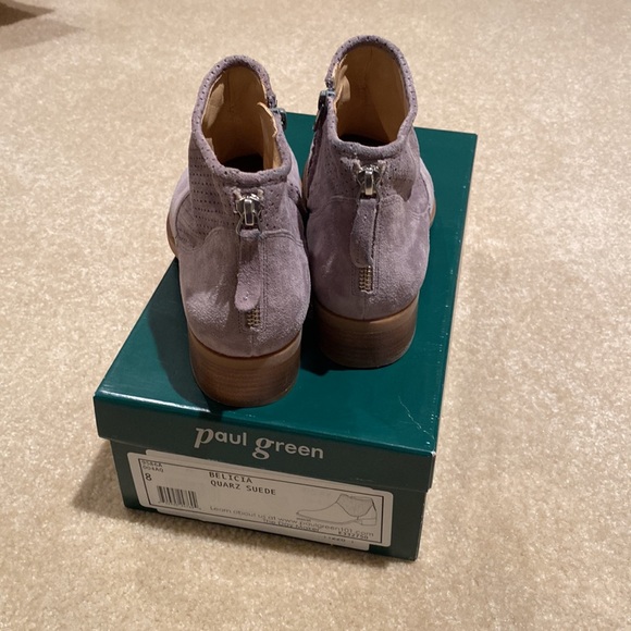 Paul Green Suede leather Booties in brand new condition. - Picture 2 of 3